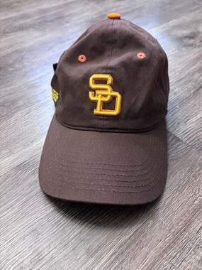 San Diego Padres 1984 NL Champions Throwback SGA Adjustable Hat Brown